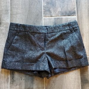 Metallic Weaved Shorts